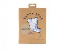 HappyBear Wasbare Luier - All-in-One - Blue Giraff