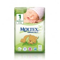 Moltex Luiers N° 1 Newborn (2-4kg)